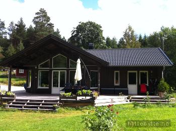 Klikk for stort bilde av 'Stilfull nybygd hytte i fredelige omgivelser!'