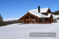 Ny hytte med boblebad ved Rauland skisenter. 