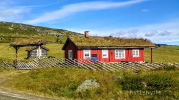 Klikk for stort bilde av 'Stølsbu mellom Ål og Hemsedal - 1000 moh'