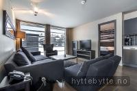 Leilighet i hotell resort rett ved alpinbakke